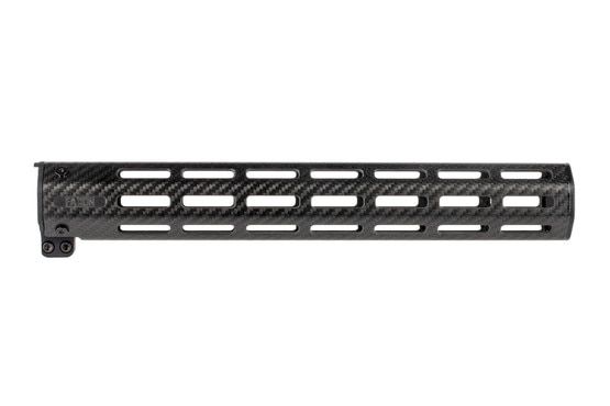 The Faxon Firearms Carbon Fiber AR15 Handguard features M-LOK attachment slots on all eight sides